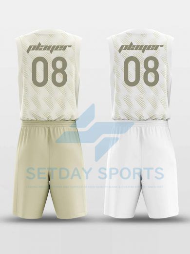 Custom Reversible Sublimated Basketball Jersey Set