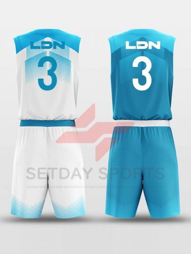 Custom Reversible Sublimated Basketball Jersey Set