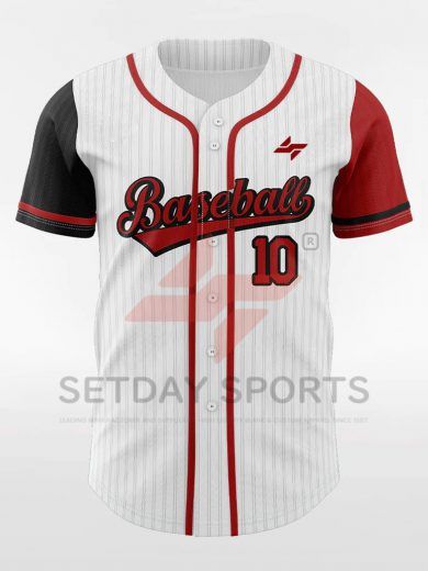 Classic 5 - Customized Men's Sublimated Button Down Baseball Jersey