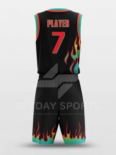 Custom Sublimated Basketball Jersey Set