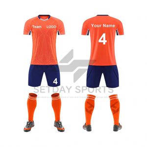 Customized Men's Fluorescent Sublimated Soccer Jersey