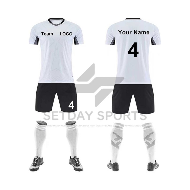 Customized Men's Fluorescent Sublimated Soccer Jersey