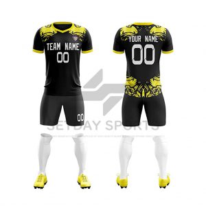 Customized Men's Fluorescent Sublimated Soccer Jersey