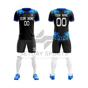 Customized Men's Fluorescent Sublimated Soccer Jersey