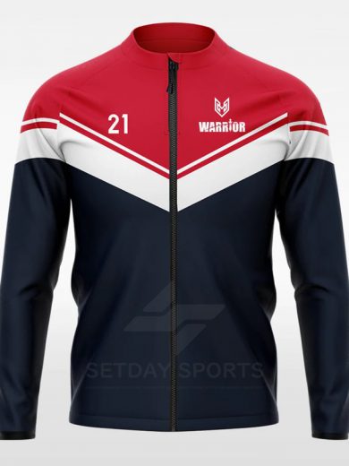 Customized Men's Sublimated Full-Zip Jacket