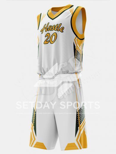 Customized Kid's Sublimated Basketball Jersey Set