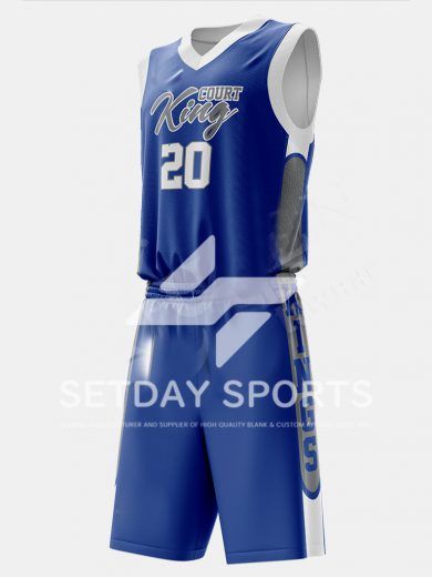 Customized Kid's Sublimated Basketball Jersey Set