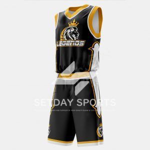Customized Kid's Sublimated Basketball Jersey Set