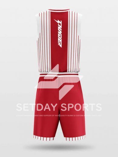 Customized Kid's Sublimated Basketball Jersey Set