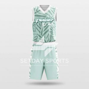 Customized Kid's Sublimated Basketball Jersey Set