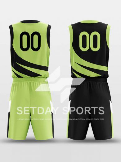 Customized Kid's Sublimated Basketball Jersey Set