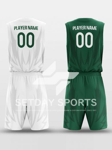 Customized Kid's Sublimated Basketball Jersey Set