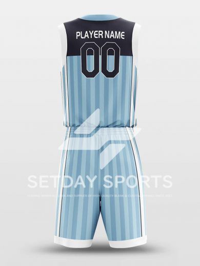 Customized Kid's Sublimated Basketball Jersey Set