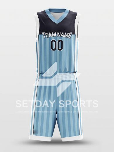 Customized Kid's Sublimated Basketball Jersey Set