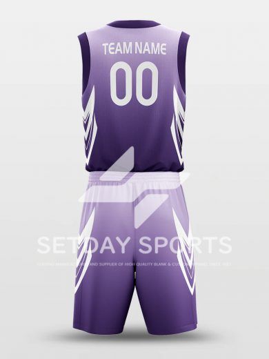 Customized Kid's Sublimated Basketball Jersey Set