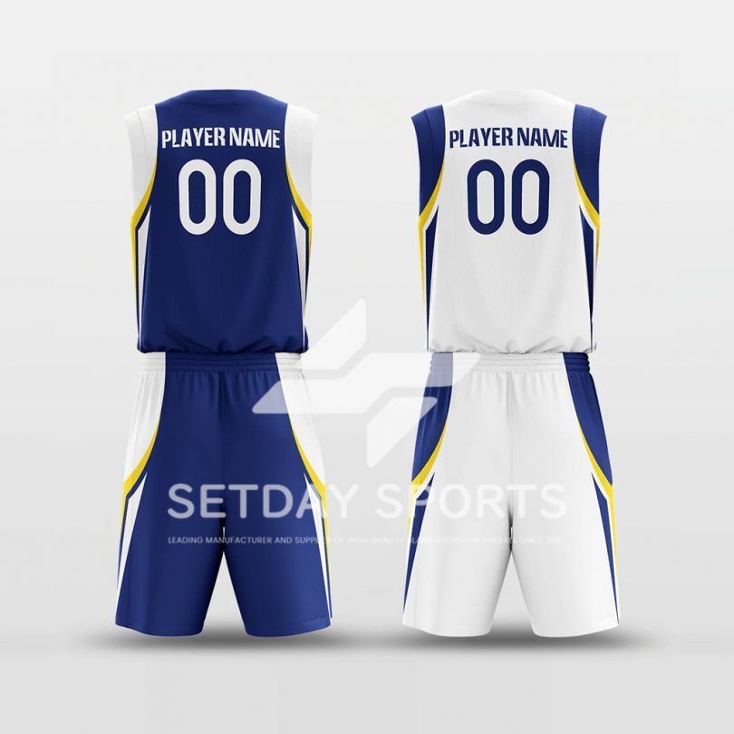 Customized Kid's Sublimated Basketball Jersey Set