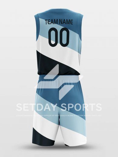 Customized Kid's Sublimated Basketball Jersey Set