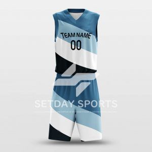 Customized Kid's Sublimated Basketball Jersey Set