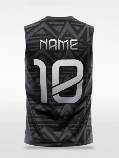 Customized Men's Sublimated Sleeveless Soccer Jersey