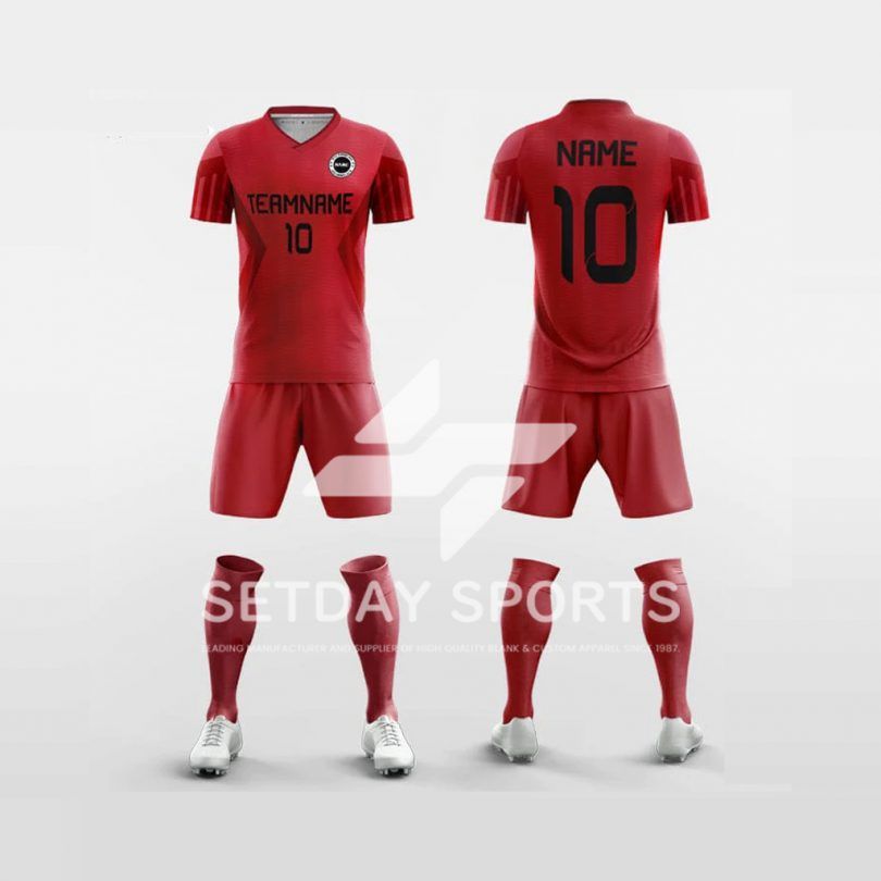Custom Soccer Jerseys Kit Sublimated