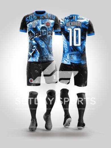 Custom Sublimated Soccer Jerseys Kit