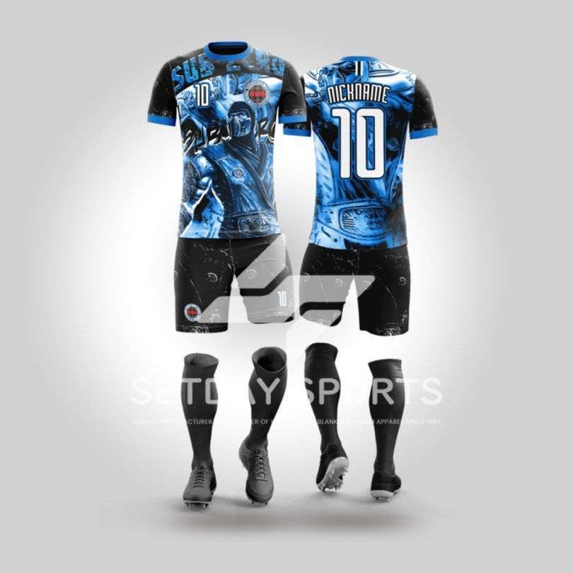 Custom Sublimated Soccer Jerseys Kit