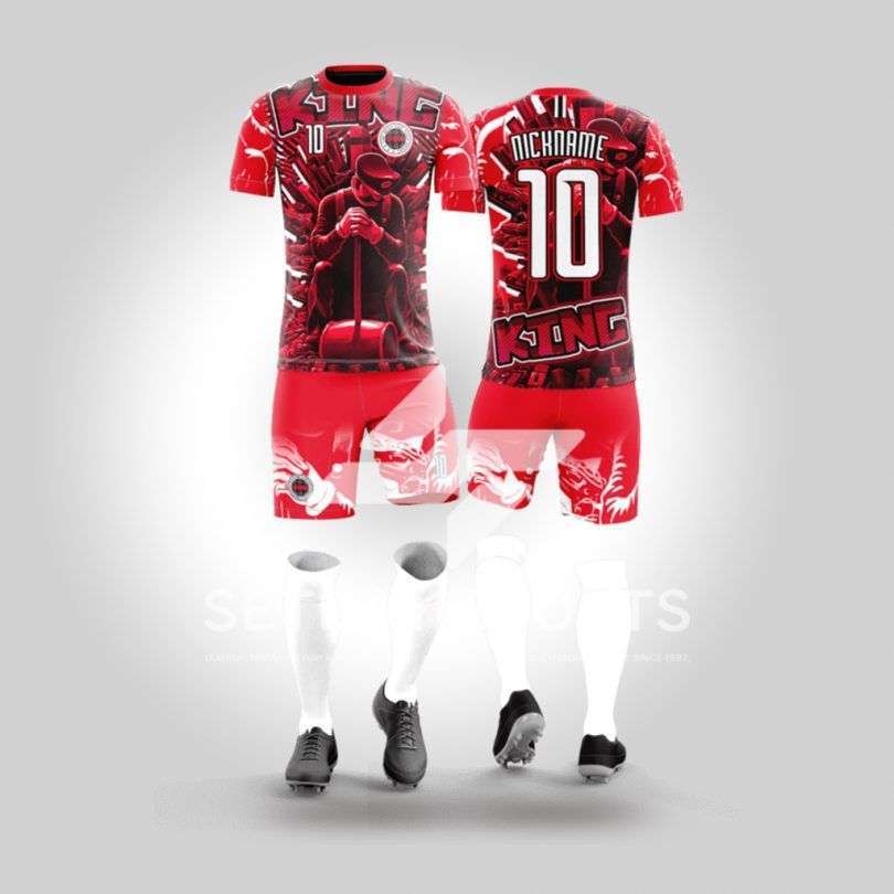 Custom Sublimated Soccer Jerseys Kit