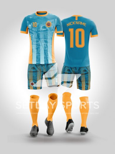 Custom Sublimated Soccer Jerseys Kit
