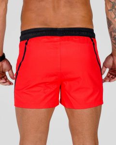 Premium Lift Shorts - Men's Gym Shorts - Grey Bolt