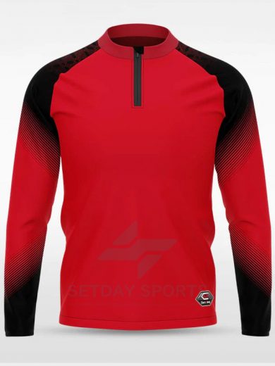 Customized Men's 1/4 Zip Jacket