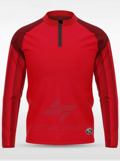 Customized Men's 1/4 Zip Jacket