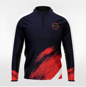 Customized Men's 1/4 Zip Jacket