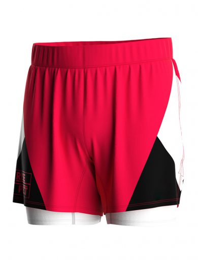 Men Wholesale Blank Grappling Fight Mma Mens 2 In 1 Gym Training Shorts