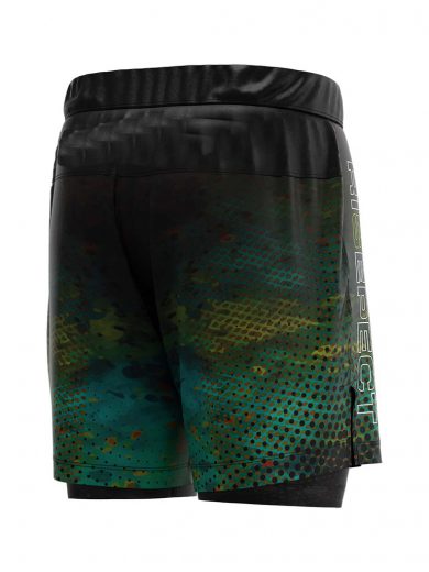 Men Wholesale Blank Grappling Fight Mma Mens 2 In 1 Gym Training Shorts