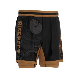 Men Wholesale Blank Grappling Fight Mma Mens 2 In 1 Gym Training Shorts