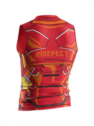 Manufacturer Compression Padded Sleeveless Sublimation Rash Guard