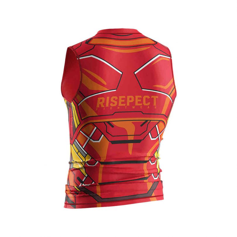 Manufacturer Compression Padded Sleeveless Sublimation Rash Guard