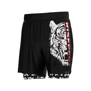 Men Wholesale Blank Grappling Fight Mma Mens 2 In 1 Gym Training Shorts