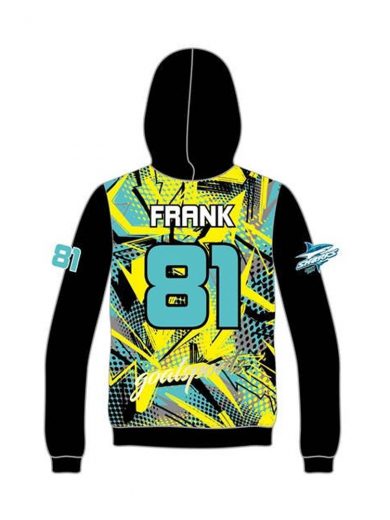 Custom made Fully Dye Sublimation Hoodies, Jackets, Jumpers