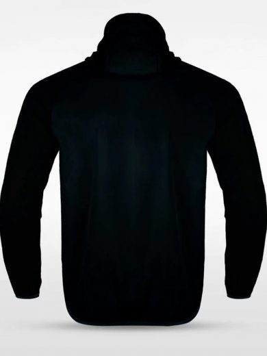 Customized Men's Sublimated Full-Zip Waterproof Windbreaker Jackets