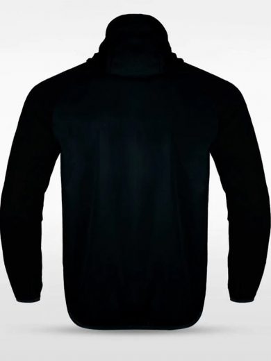 Customized Men's Sublimated Full-Zip Waterproof Windbreaker Jackets