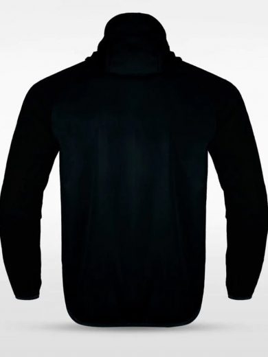Customized Men's Sublimated Full-Zip Waterproof Windbreaker Jackets