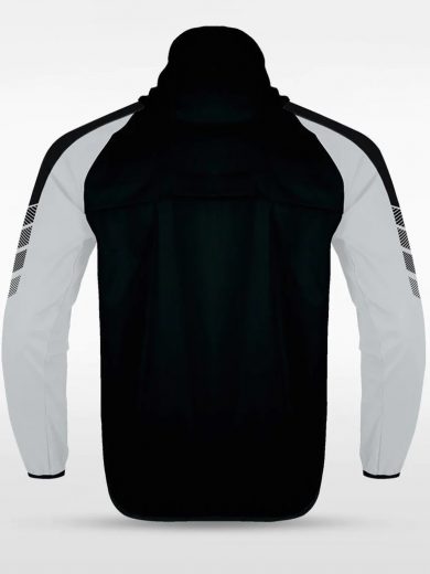 Customized Men's Sublimated Full-Zip Waterproof Windbreaker Jackets