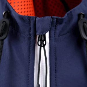 Customized Men's Sublimated Full-Zip Waterproof Windbreaker Jackets