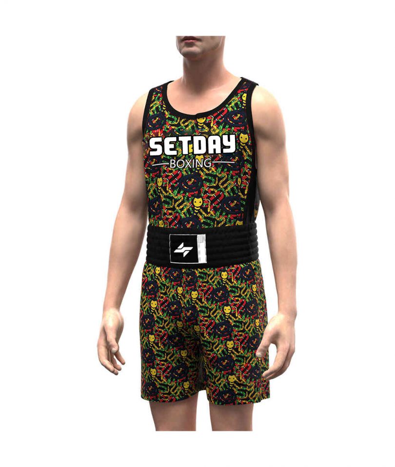 Classic Boxing Vest and Shorts