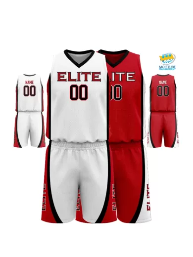 Elite Full Dye Sublimated Basketball Package (Home & Away Sets)