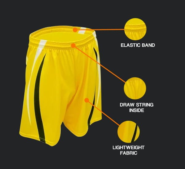 Highest Quality, Fully Sublimated Soccer Shorts