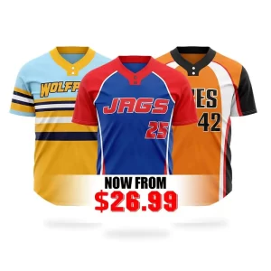 2 button tackle twill jersey