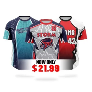 Crew neck sublimated jersey