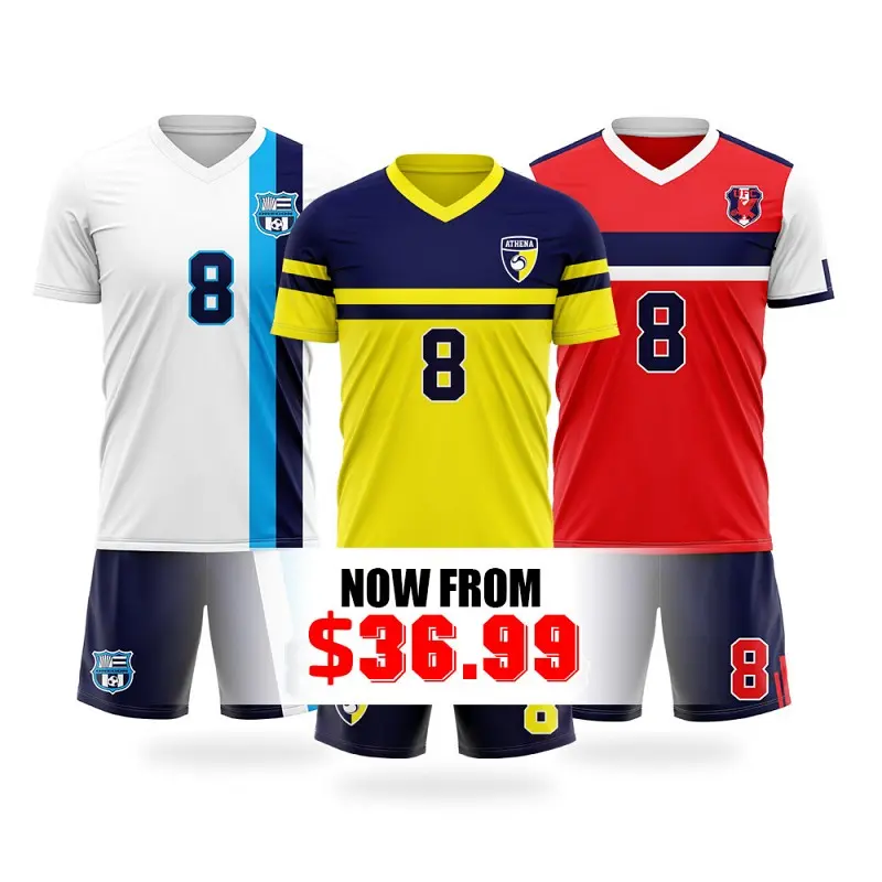 Custom soccer uniform